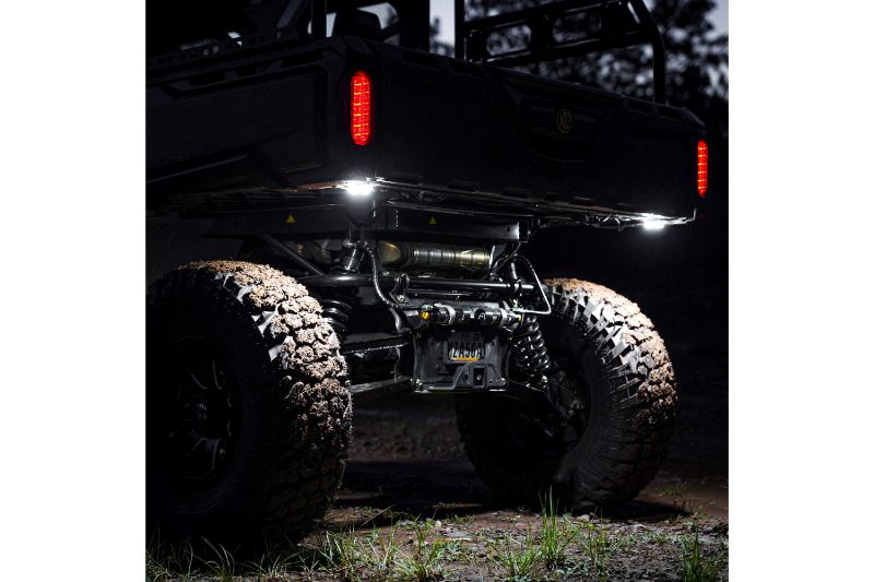 KC HiLiTES Cyclone V2 LED - Rock Light - 6-Light System - Clear - 5W Flood Beam