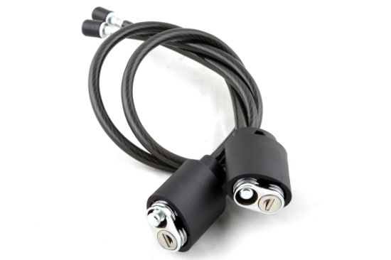 Kuat Transfer Cable Lock & Hitch Pin Kit - Double Bike Rack