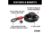 Multi-Use Cable Lock (6 x 3/8" Cable, Vinyl-Coated Braided Steel)