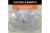 Multi-Use Cable Lock (6 x 3/8" Cable, Vinyl-Coated Braided Steel)