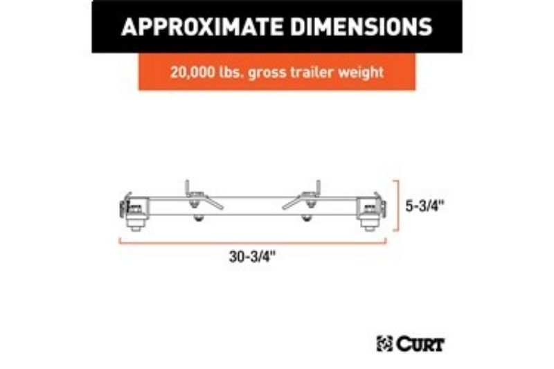 Puck System 5th Wheel Roller Adapter, 20K, Select Silverado, Sierra, 6.5 Bed