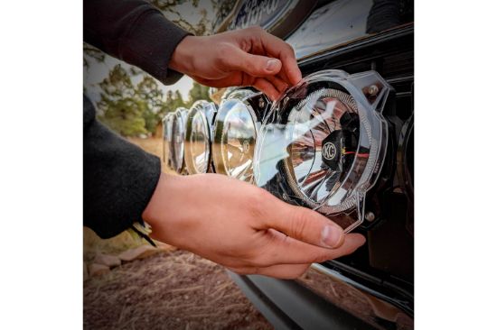 KC HiLiTES 6 Inch Pro6 Gravity LED - Light Shield - Clear