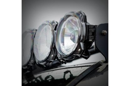 KC HiLiTES 6 Inch Pro6 Gravity LED - Light Shield - Clear