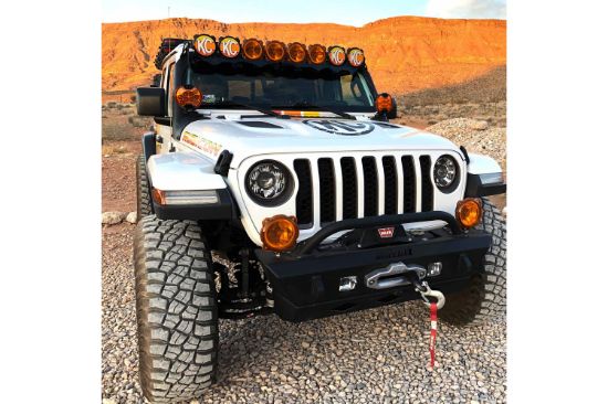 KC HiLiTES 6 Inch SlimLite LED - Light Shield - Amber