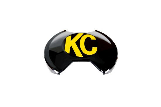 KC HiLiTES 6 Inch SlimLite LED - Light Shield, Hard Cover - Black