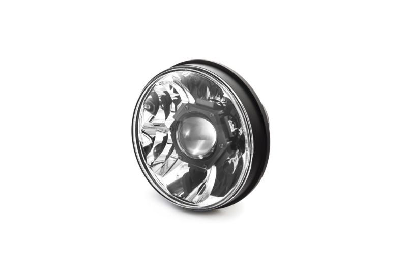 KC HiLiTES 7 Inch Gravity LED Pro - 2-Headlights - 40W Driving Beam - for 18-23 Jeep JL, JT with Halogen Headlights
