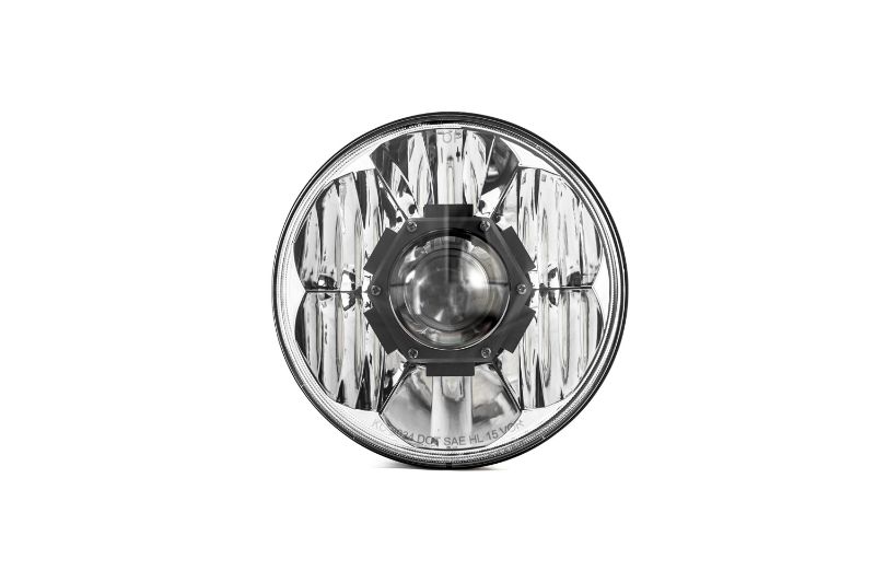 KC HiLiTES 7 Inch Gravity LED Pro - 2-Headlights - 40W Driving Beam - for 18-23 Jeep JL, JT with Halogen Headlights