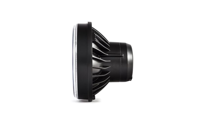 KC HiLiTES 7 Inch Gravity LED Pro - 2-Headlights - 40W Driving Beam - for 18-23 Jeep JL, JT with Halogen Headlights