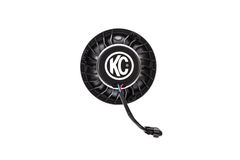 KC HiLiTES 7 Inch Gravity LED Pro - 2-Headlights - 40W Driving Beam - for 18-23 Jeep JL, JT with Halogen Headlights