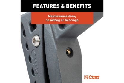 Rebellion XD Adjustable Cushion Hitch (2" Shank, 2", 2-5/16" Balls, 15K)