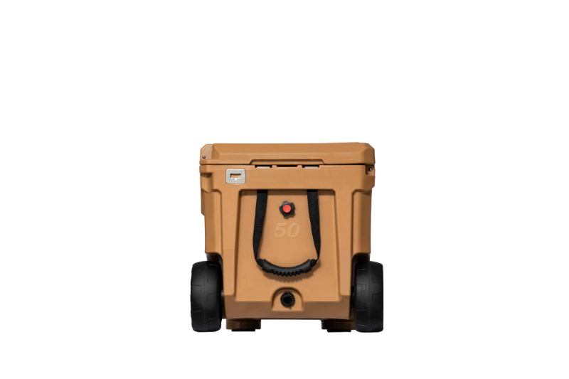 ROAM Rolling Rugged Cooler - 50QT - Desert Tan