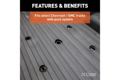 Puck 5th Wheel Legs, Select Silverado, Sierra HD, 8 Bed, 30K, Teridium Grey