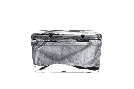 ROAM Rugged Cooler - 65QT - White-Black Marble