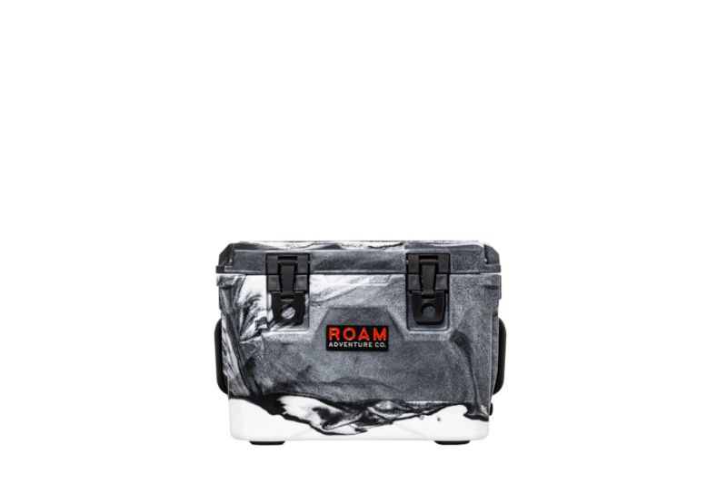ROAM Rugged Cooler - 20QT - White-Black Marble