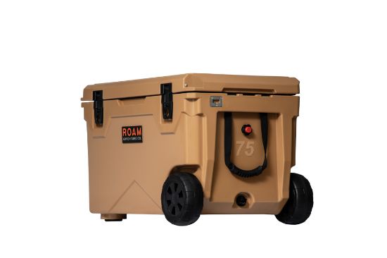 ROAM Rolling Rugged Cooler - 75QT - Desert Tan