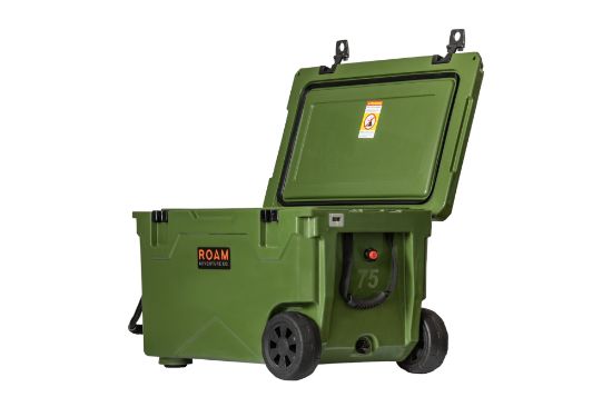 ROAM Rolling Rugged Cooler - 75QT - Od Green