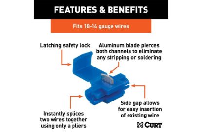 Snap Lock Tap Connectors (18-14 Wire Gauge, 100-Pack)