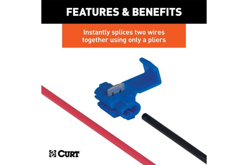 Snap Lock Tap Connectors (18-14 Wire Gauge, 100-Pack)