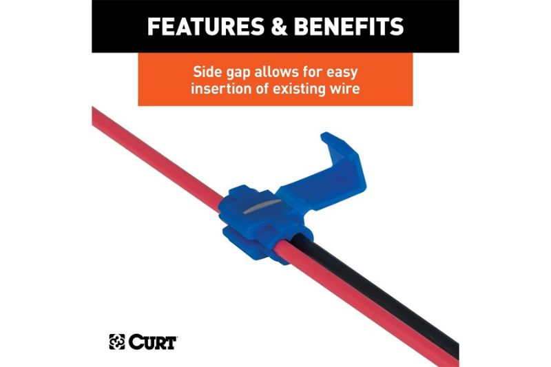 Snap Lock Tap Connectors (18-14 Wire Gauge, 100-Pack)