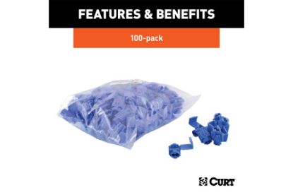 Snap Lock Tap Connectors (18-14 Wire Gauge, 100-Pack)