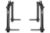 Thule 500XTB Xsporter Pro Black with Load Stops