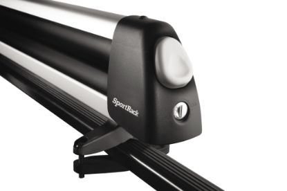 SportRack Groomer Deluxe Ski & Snowboard Rack - Silver