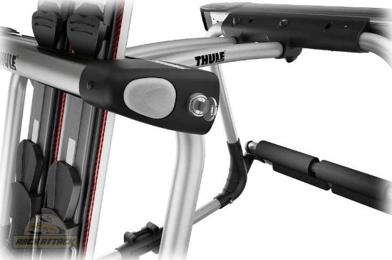 Thule 9033 Tram Hitch Ski Carrier with Locks