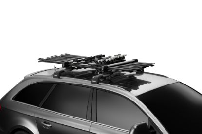 Thule SnowPack 6 Ski & Snowboard Rack - Silver