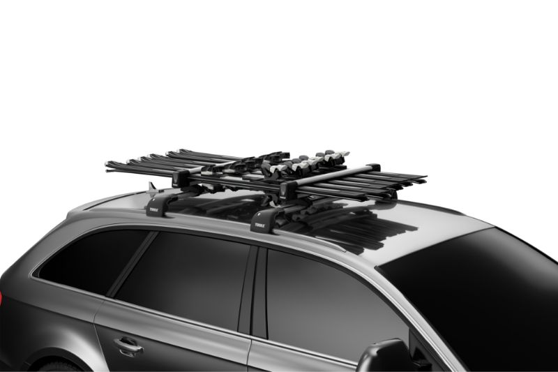 Thule SnowPack 6 Ski & Snowboard Rack - Silver