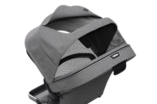 Thule Sleek Sibling Seat - Grey Melange