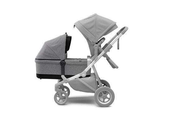Thule Sleek Bassinet - Grey Melange