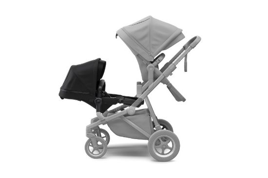Thule Sleek Sibling Seat - BlackBlack Frame