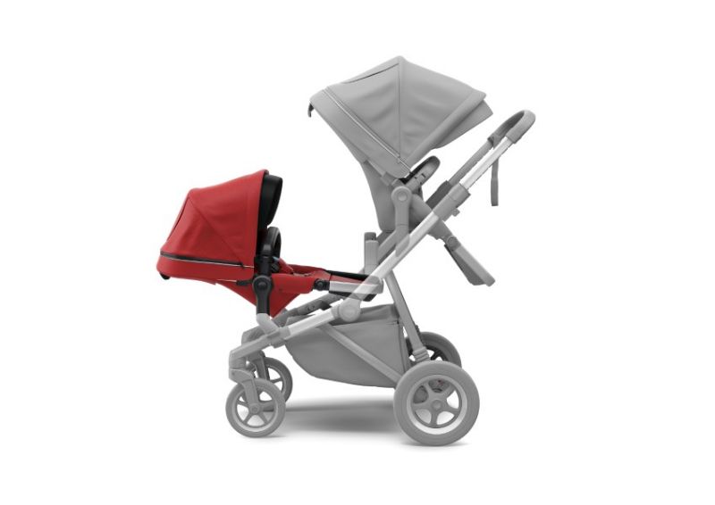 Thule Sleek Sibling Seat - Energy Red
