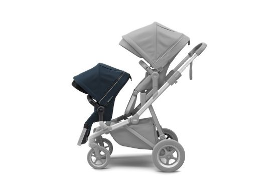 Thule Sleek Sibling Seat - Navy Blue