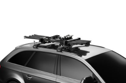 Thule SnowPack 4 Ski & Snowboard Rack - Silver