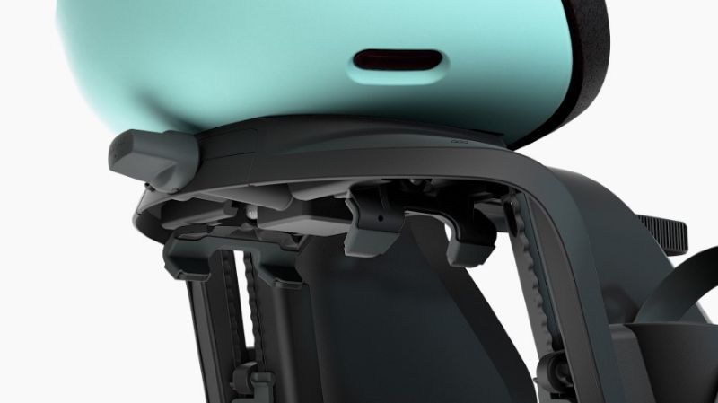 Thule Yepp Nexxt Maxi Rack Mount - Deep Teal/Mint Leaf