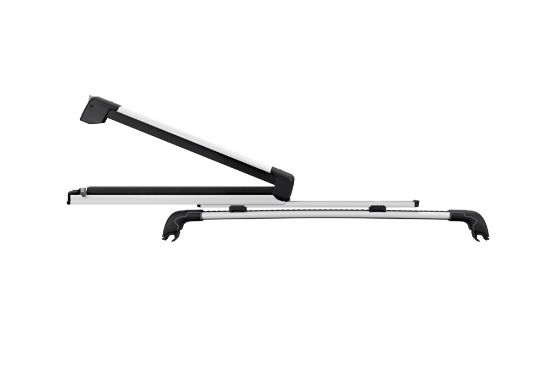 Thule SnowPack Extender Ski & Snowboard Rack - Silver