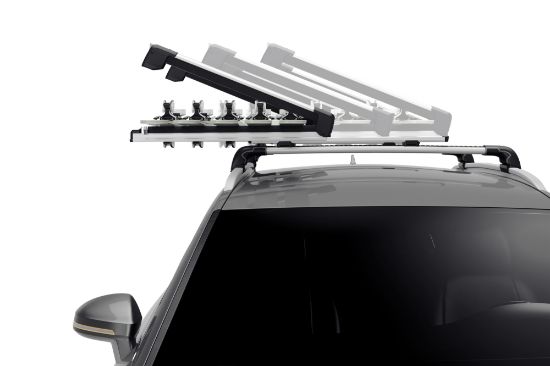 Thule SnowPack Extender Ski & Snowboard Rack - Silver