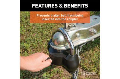 Universal Trailer Coupler Lock (Ballistic Nylon)