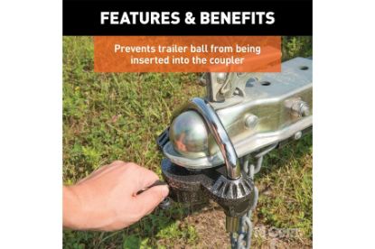 Universal Trailer Coupler Lock (Hammer-Tone Epoxy)