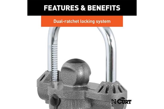 Universal Trailer Coupler Lock (Hammer-Tone Epoxy)