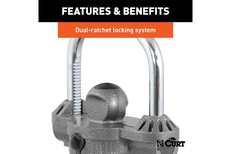 Universal Trailer Coupler Lock (Hammer-Tone Epoxy)