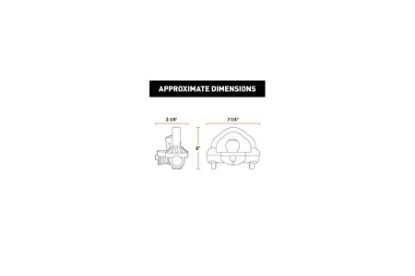 Universal Trailer Coupler Lock (Hammer-Tone Epoxy)