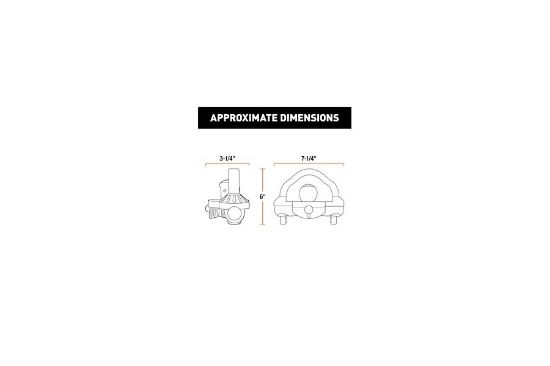 Universal Trailer Coupler Lock (Hammer-Tone Epoxy)