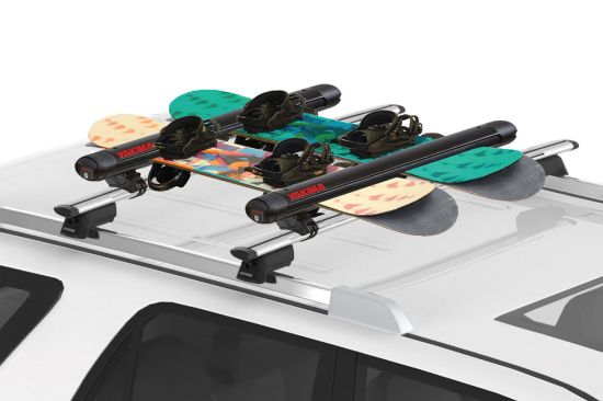 Yakima FatCat 6 Evo Black Ski & Snowboard Rack