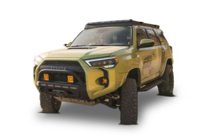 Prinsu 5th Gen Toyota 4Runner Pro Roof Rack Full Non-Drill  Cutout for 40 Light Bars