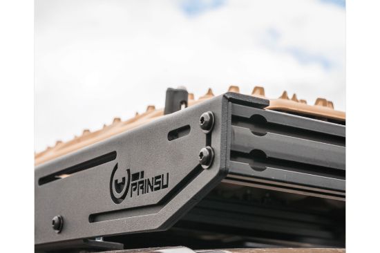 Prinsu 5th Gen Toyota 4Runner Pro Roof Rack Full Non-Drill  Cutout for 40 Light Bars
