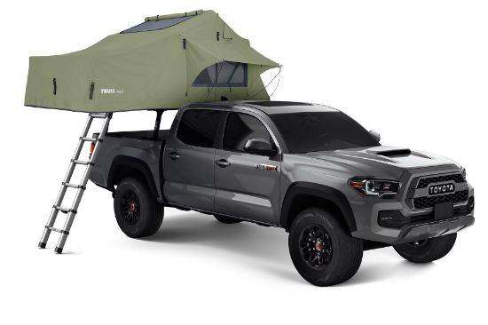 Tepui Ruggedized Autana 3 with Annex Olive Green Roof Top Tent