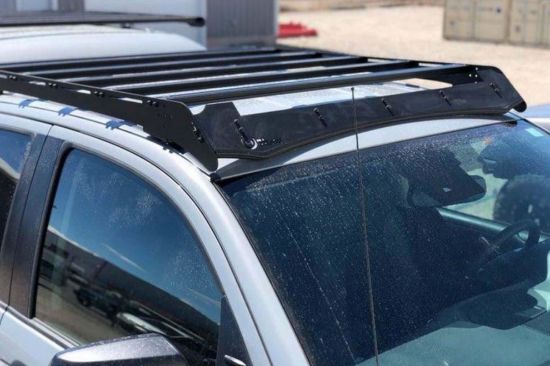 Picture of Prinsu 3rd Gen Toyota Tundra Double Cab Roof Rack  2022  Standard  Black