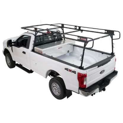 weather guard steel truck commercial rack full size 1000 lbs matte black finish